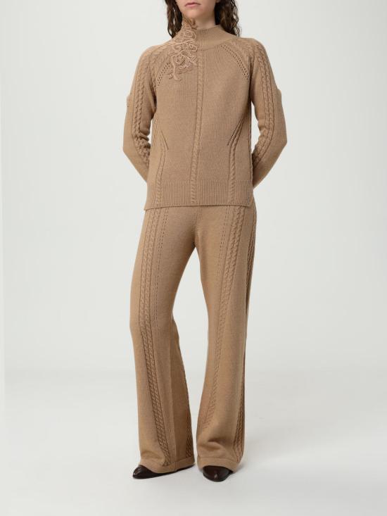 25FW 에르마노 설비노 스트레이트 팬츠 D474P501NJG 51220 Milk - ERMANNO SCERVINO