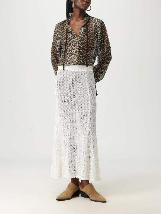 25FW 가니 블라우스 W0570 943 Brown - GANNI