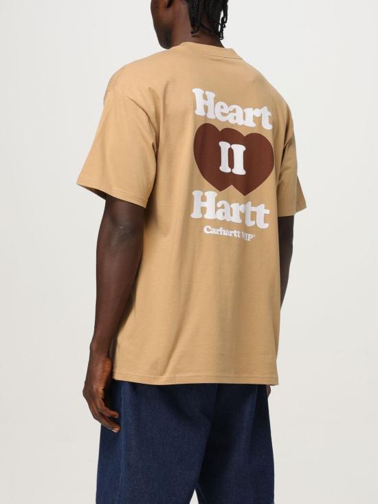 25FW 칼하트 WIP 반팔 티셔츠 I035203 07EXX Beige - CARHARTT WIP