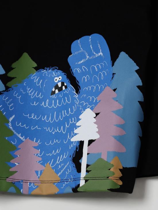 25FW [키즈] 스텔라 맥카트니 티셔츠 TX8Q70Z0434 930 Black - STELLA MCCARTNEY