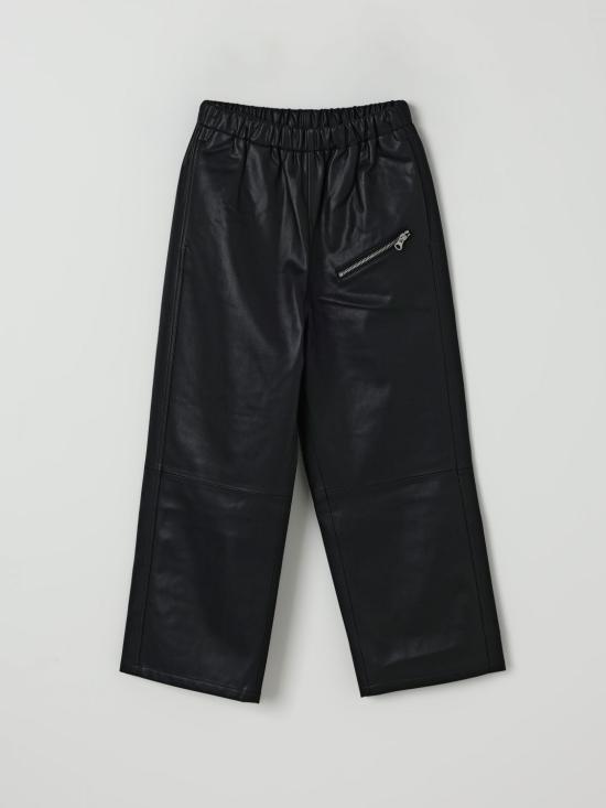 25FW [키즈] MM6 메종마르지엘라 트레이닝/조거 팬츠 M60837MM01Y M6900 Black