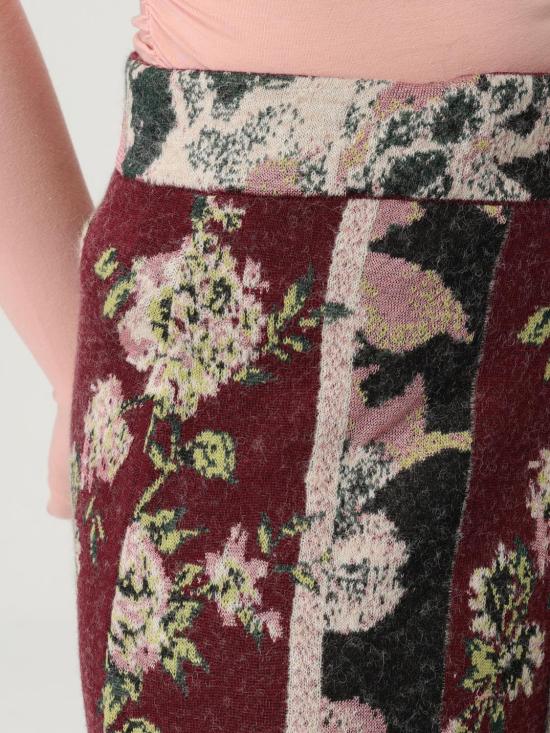 25FW 안토니오 마라스 롱 스커트 MGOM235 BX7AV Burgundy - ANTONIO MARRAS