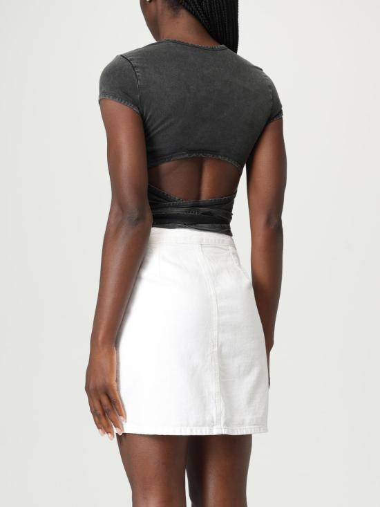 25FW 디젤 반팔 티셔츠 A195200KIBY 02A Black - DIESEL