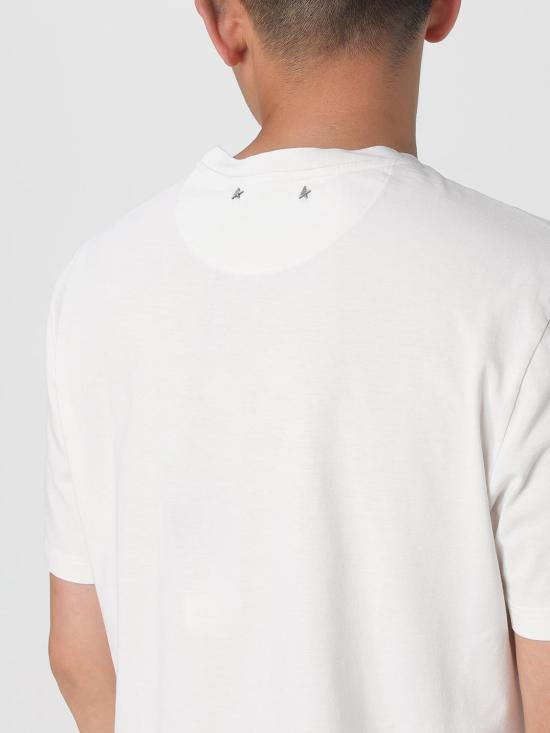 25FW 골든구스 반팔 티셔츠 GMP01220P00225411616 Ice - GOLDEN GOOSE