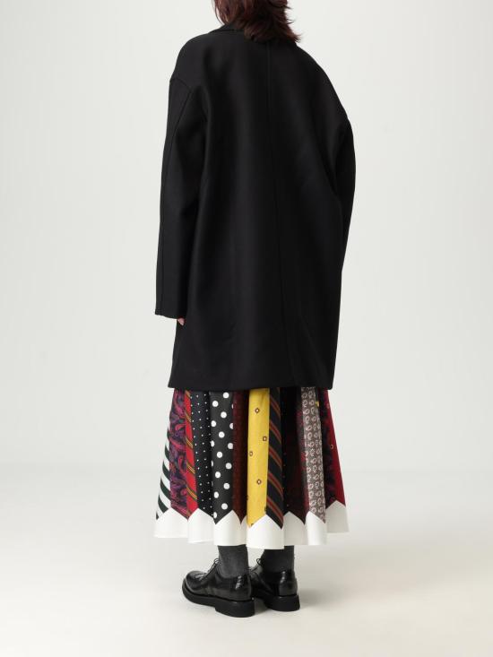 25FW 모스키노 코트 06055512 0555 Black - MOSCHINO