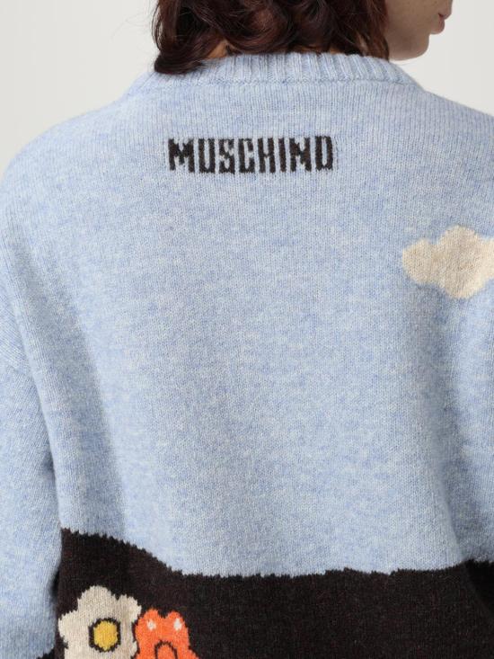 25FW 모스키노 스웨터 09215503 2888 Black - MOSCHINO