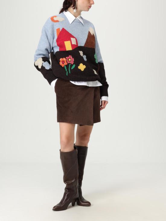 25FW 모스키노 스웨터 09215503 2888 Black - MOSCHINO