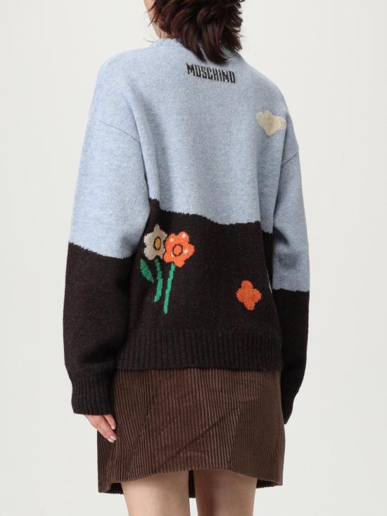 25FW 모스키노 스웨터 09215503 2888 Black - MOSCHINO