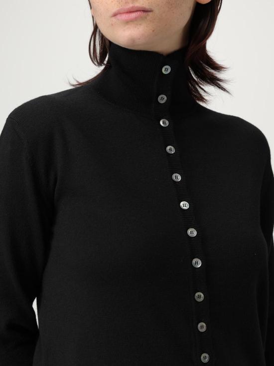 25FW 모스키노 스웨터 09045500 0555 Black - MOSCHINO