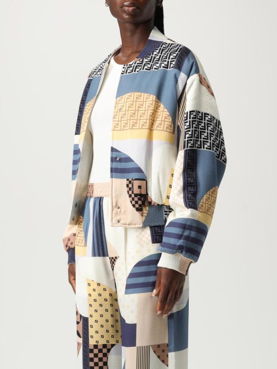 25FW 펜디 자켓 FJ7823AUQM F1SAT Blue - FENDI