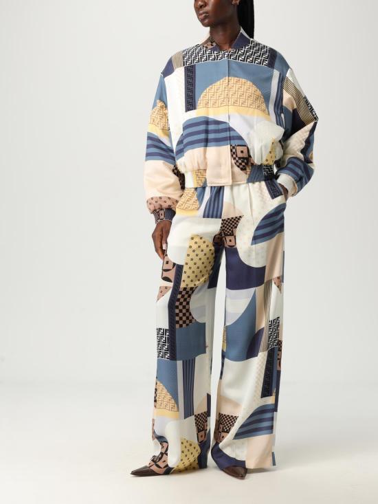 25FW 펜디 자켓 FJ7823AUQM F1SAT Blue - FENDI