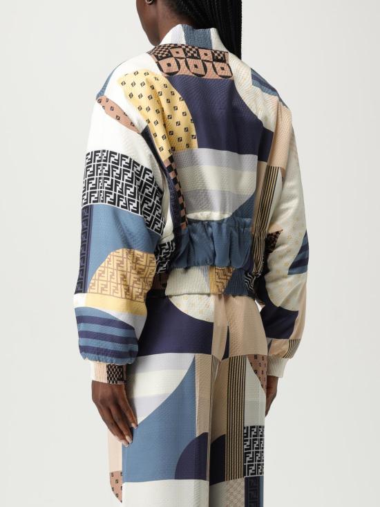 25FW 펜디 자켓 FJ7823AUQM F1SAT Blue - FENDI