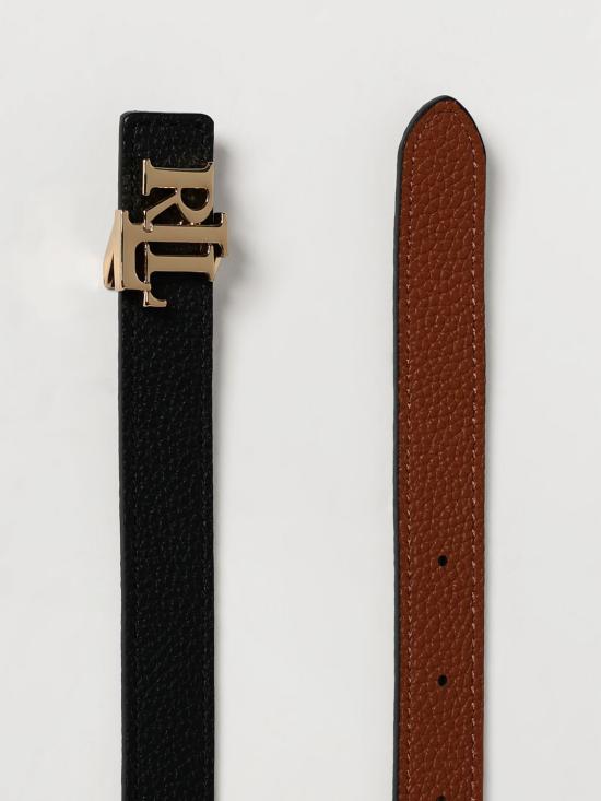 25FW 폴로 랄프로렌 레귤러 벨트 412912038 001 Black - POLO RALPH LAUREN