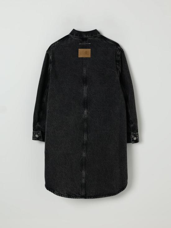 25FW [키즈] MM6 메종마르지엘라 원피스 M60521MM06D M602 Black - MM6 MAISON MARGIELA