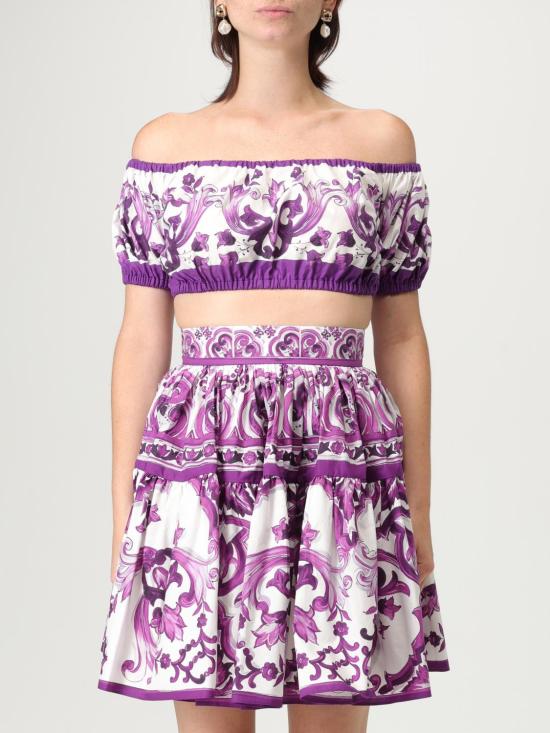 25FW 돌체앤가바나 탑 F755RTHH5EQ I23TN Violet