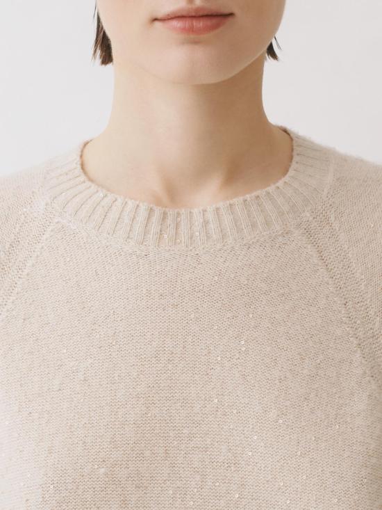 25FW 파비아나 필리피 울 실크 스팽글 케이프 MAD215F067D296 0158 Rope - FABIANA FILIPPI