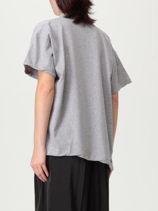 25FW 발렌시아가 반팔 티셔츠 826344TSVP3 1300 Grey - BALENCIAGA