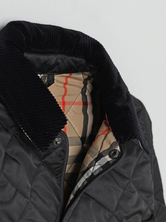 25FW [키즈] 버버리 캐주얼 자켓 8108501 A1189 Black - BURBERRY