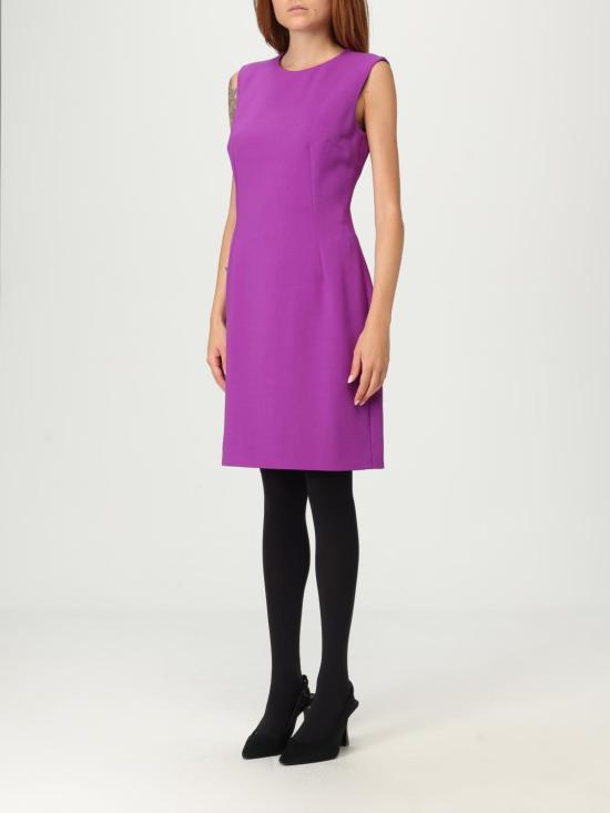 25FW 돌체앤가바나 미디 원피스 F610ATFU2L8 F0571 Violet - DOLCE & GABBANA