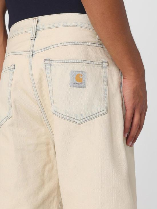 25FW 칼하트 WIP 데님 숏팬츠 I030469 01SN Green - CARHARTT WIP