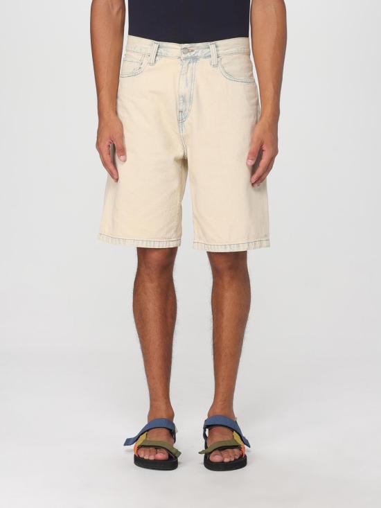 25FW 칼하트 WIP 데님 숏팬츠 I030469 01SN Green