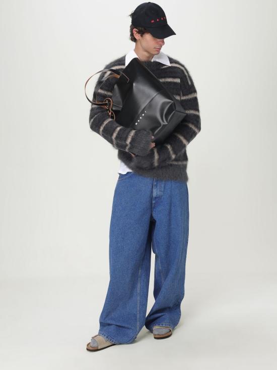 25FW 마르니 볼캡 CLZC0108S0UTC311 00N99 Black - MARNI