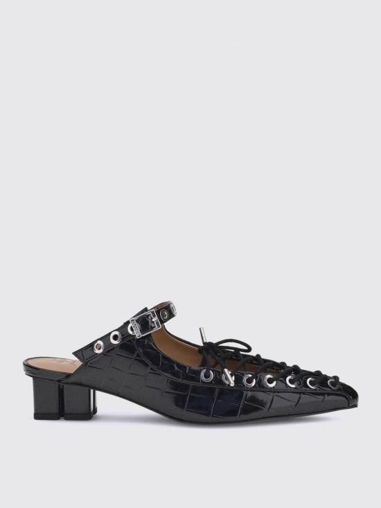 25FW 가니 뮬/슬리퍼 S3009 099 Black