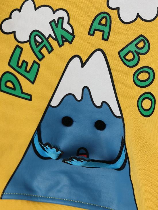 25FW [키즈] 스텔라 맥카트니 풀오버 TX4530Z3059 248 Yellow - STELLA MCCARTNEY