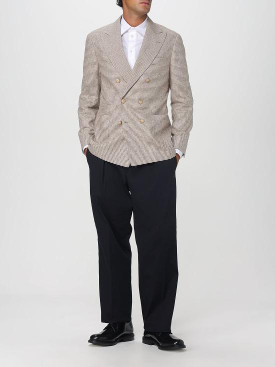 25FW 브루넬로 쿠치넬리 수트 자켓 MV4017BBDG C211 Beige - BRUNELLO CUCINELLI