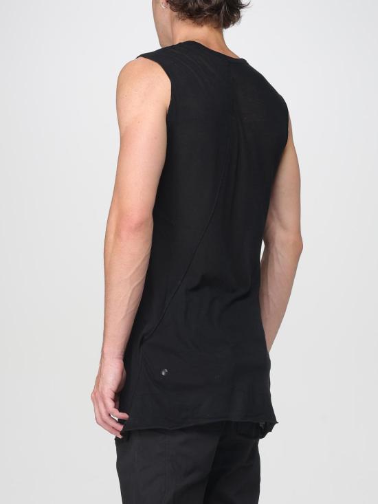 25FW 릭 오웬스 반팔 티셔츠 RU02E1151UC 09 Black - RICK OWENS