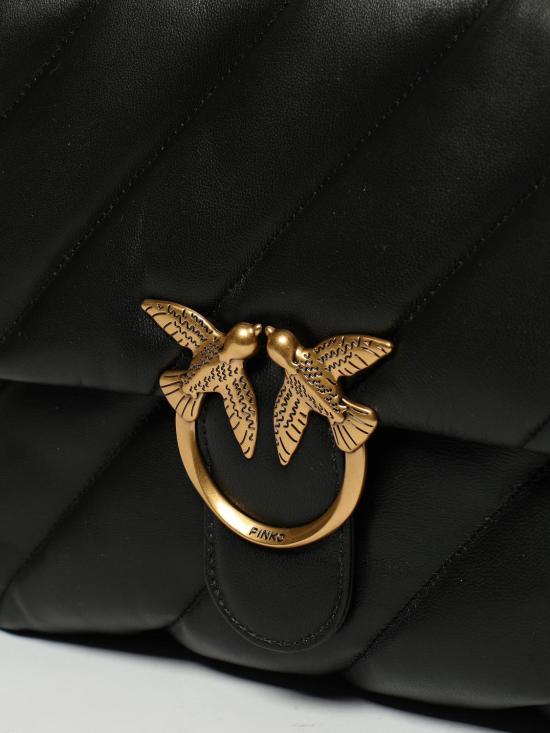 25FW 핑코 숄더백 100037A0F2 Z99Q Black - PINKO