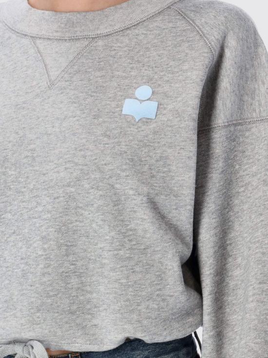 25FW 이자벨마랑에뚜왈 스웨터 SW0005FAA1M07E GYIB Grey - ISABEL MARANT ETOILE