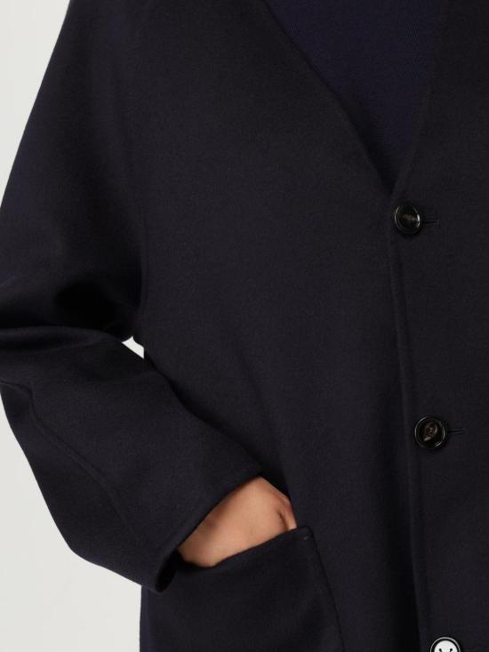 25FW 보테가베네타 코트 836337V3000 4121 Blue - BOTTEGA VENETA