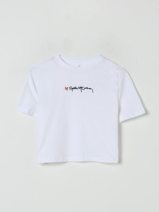 25FW [키즈] 스텔라 맥카트니 티셔츠 TX8C51Z0434 100 White