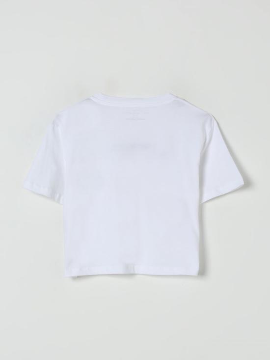 25FW [키즈] 스텔라 맥카트니 티셔츠 TX8C51Z0434 100 White - STELLA MCCARTNEY