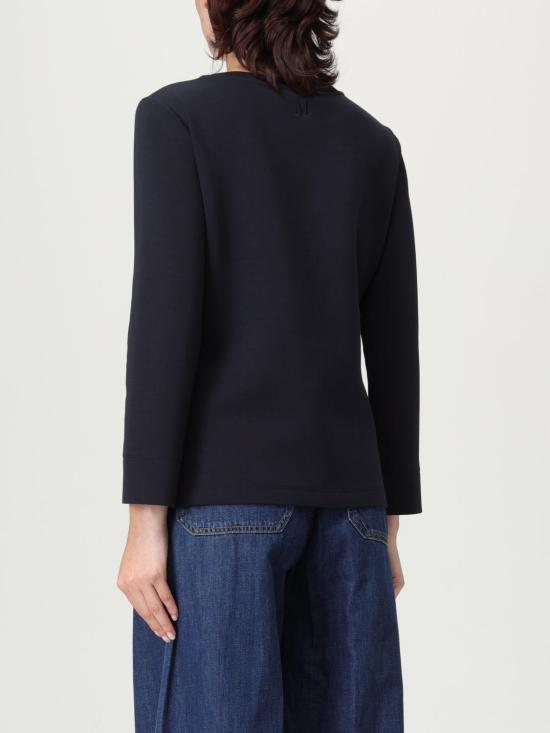 25FW 에스막스마라 긴팔 티셔츠 2529976051600 006 Black - 'S MAX MARA