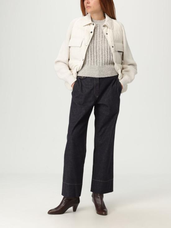 25FW 브루넬로 쿠치넬리 자켓 MD5997695P C1709 White - BRUNELLO CUCINELLI