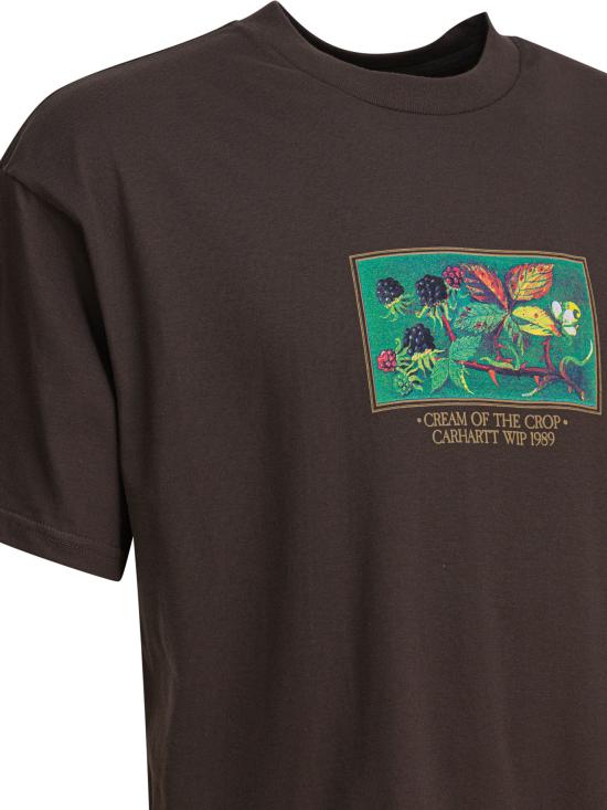 25FW 칼하트 WIP 반팔 티셔츠 I0351922ZWXX 03 Brown - CARHARTT WIP