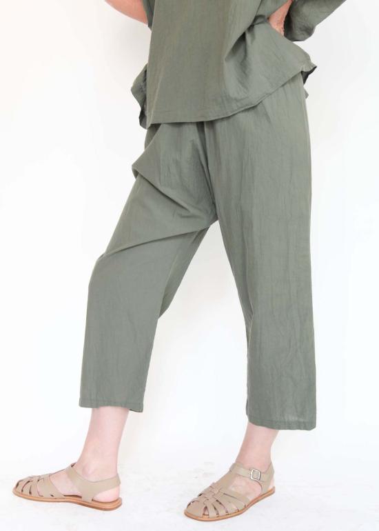  Uzi NYC 크롭 팬츠 우지 NYC 드롭 크로치 팬츠 - OTHER BRANDS