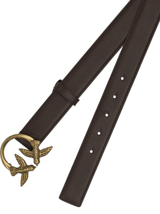 25FW 핑코 벨트 100125A0F1L74Q Brown - PINKO