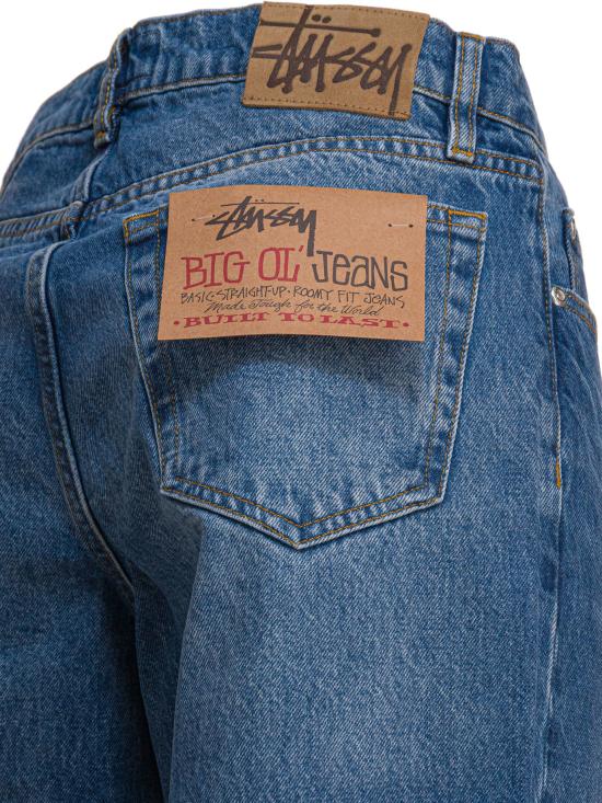 25FW 스투시 데님 빅 올 진 린스드 1165990959 MEDIUM BLUE Blue - STUSSY