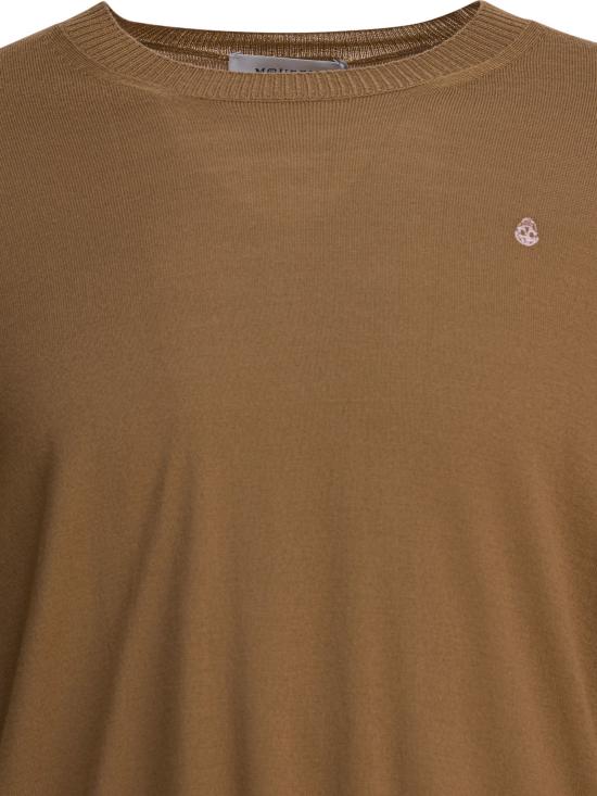 25FW 알렉산더 맥퀸 스웨터 839686Q1BEC2131 Beige - ALEXANDER MCQUEEN