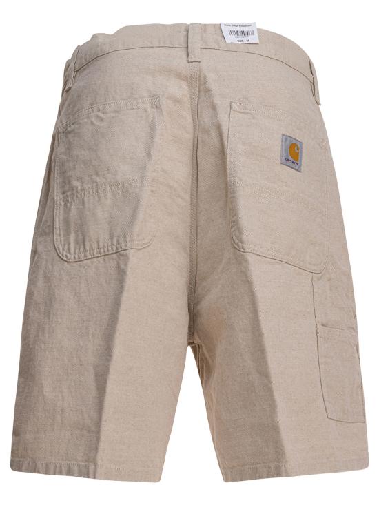 25FW 칼하트 WIP 월터 싱글 니 쇼츠 I0335830502 03 Beige - CARHARTT WIP