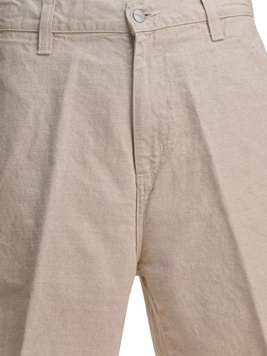 25FW 칼하트 WIP 월터 싱글 니 쇼츠 I0335830502 03 Beige - CARHARTT WIP