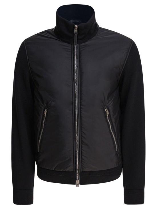 25FW 톰포드 집업 니트 KZY011YMW098LB999 Black