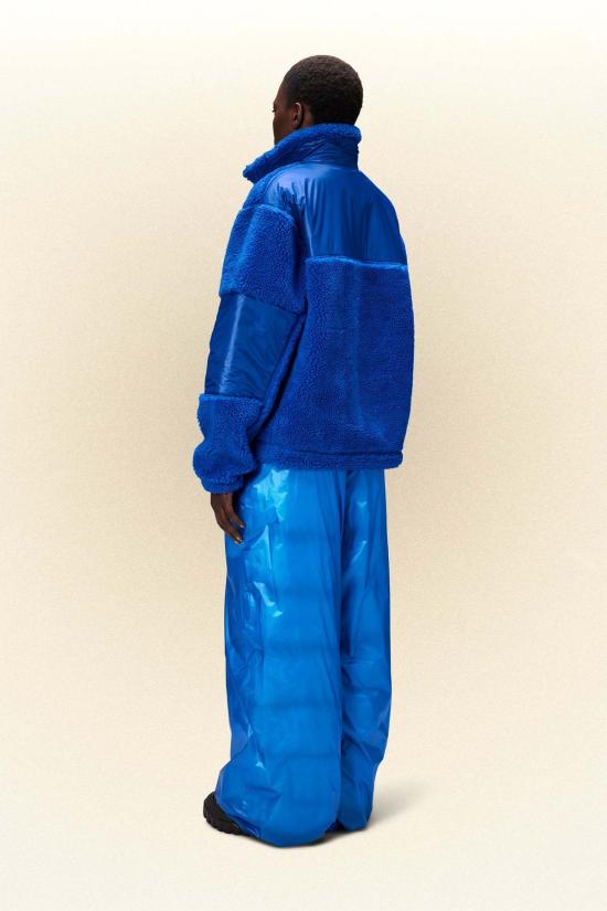  레인스 봄버 자켓 코푸 플리스 봄버 웨이브 - RAINS