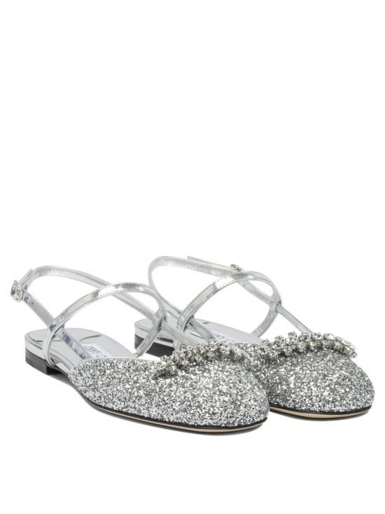 26SS 지미추 플랫 슈즈 BELINDA SB FLATJDPSILVER SILVER - JIMMY CHOO