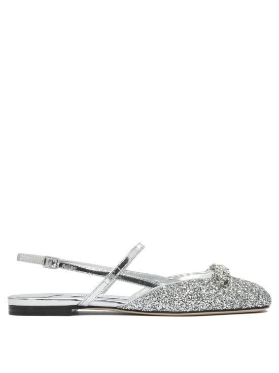 26SS 지미추 플랫 슈즈 BELINDA SB FLATJDPSILVER SILVER