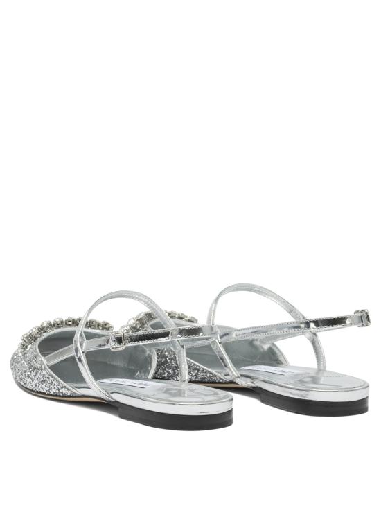 26SS 지미추 플랫 슈즈 BELINDA SB FLATJDPSILVER SILVER - JIMMY CHOO