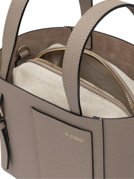 25FW 발렉스트라 토트백 WBSF0090028LOCTFMSA Grey - VALEXTRA